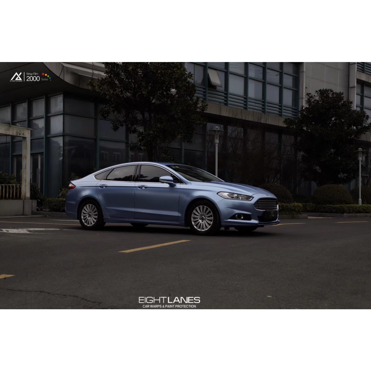 AX WRAP FILM PEARL METALLIC MISTY BLUE - NGỌC TRAI KIM LOẠI MÀU XANH SƯƠNG MÙ - Hình 2