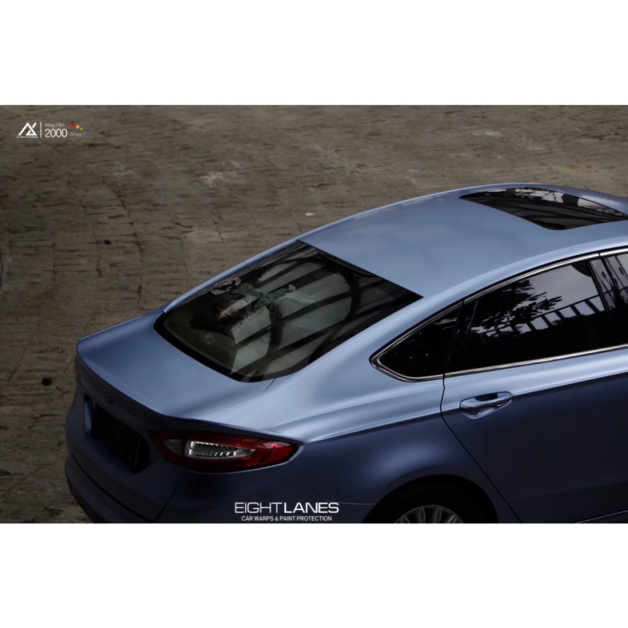 AX WRAP FILM PEARL METALLIC MISTY BLUE - NGỌC TRAI KIM LOẠI MÀU XANH SƯƠNG MÙ - Hình 3