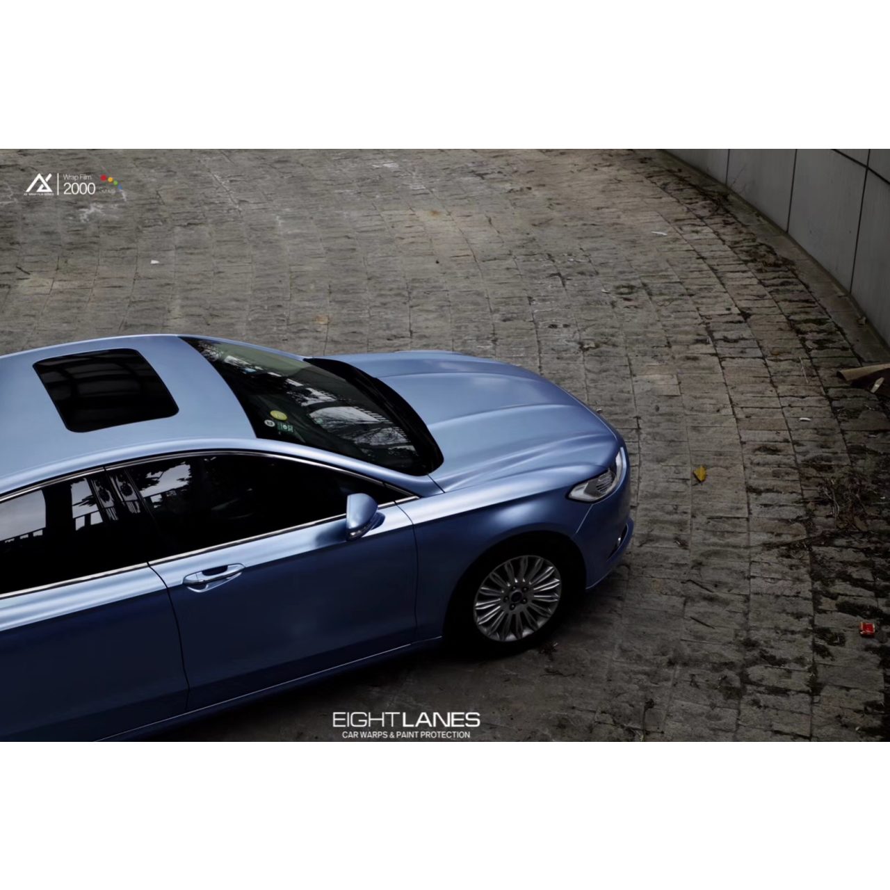 AX WRAP FILM PEARL METALLIC MISTY BLUE - NGỌC TRAI KIM LOẠI MÀU XANH SƯƠNG MÙ - Hình 5