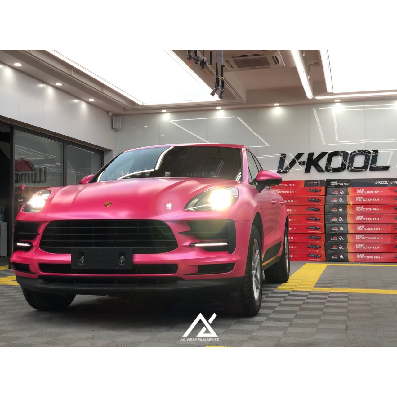AX WRAP FILM PEARL METALLIC PINK - NGỌC TRAI MÀU HỒNG KIM LOẠI - Hình 2