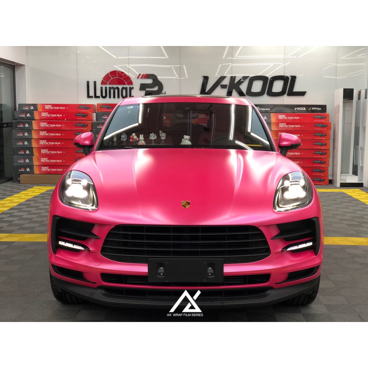 AX WRAP FILM PEARL METALLIC PINK - NGỌC TRAI MÀU HỒNG KIM LOẠI - Hình 5