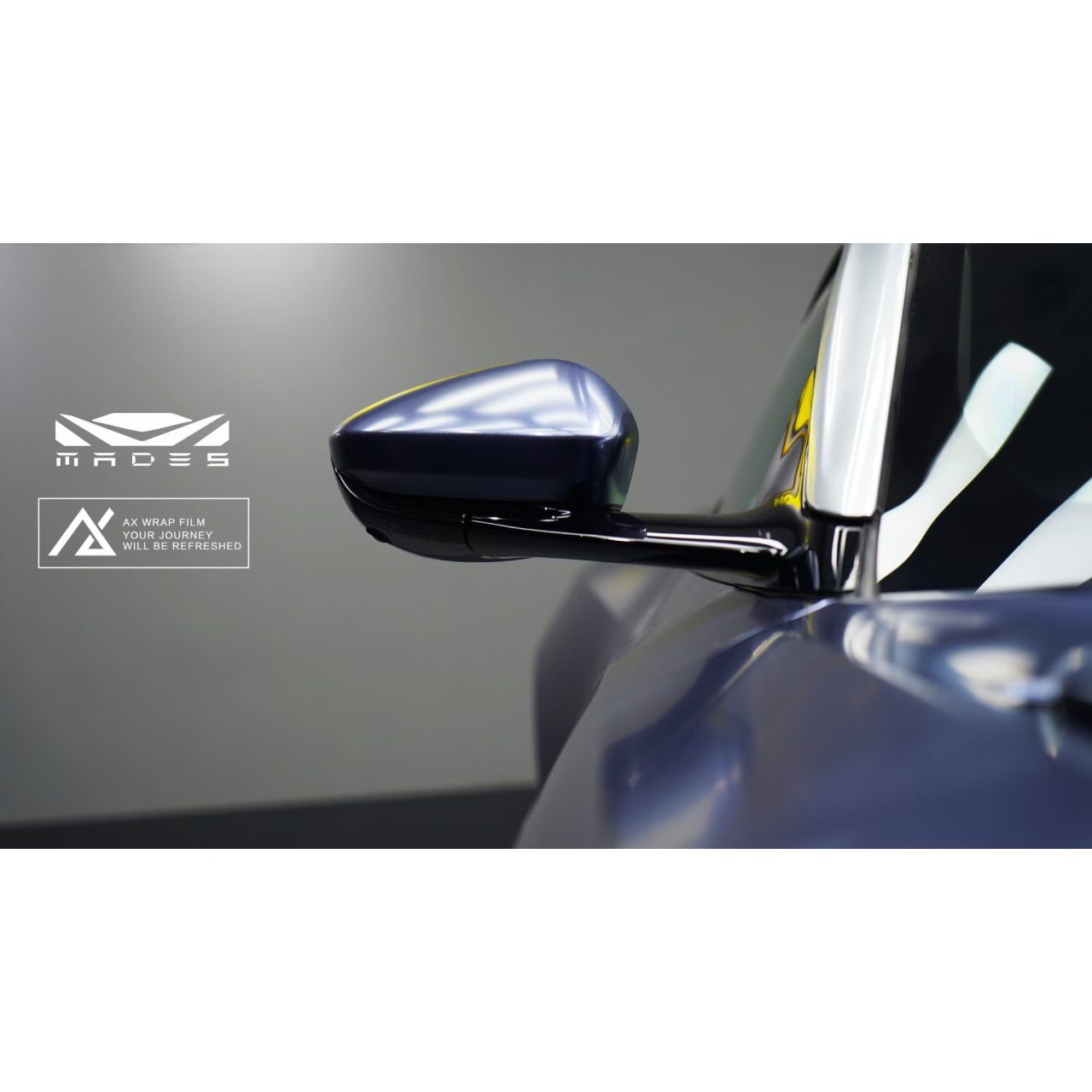AX WRAP FILM PEARL METALLIC STORM BLUE - NGỌC TRAI ÁNH KIM MÀU XANH BÃO - Hình 2