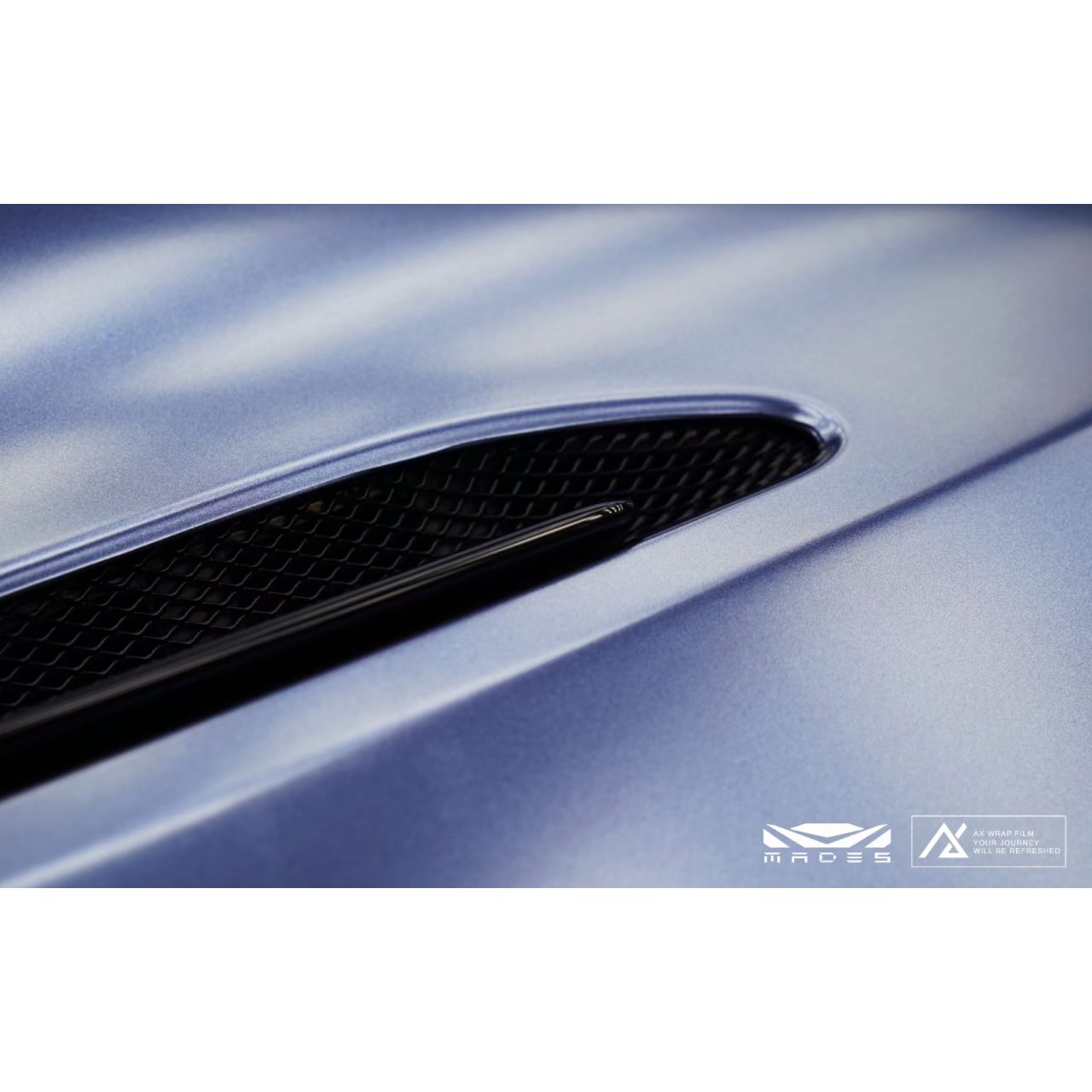 AX WRAP FILM PEARL METALLIC STORM BLUE - NGỌC TRAI ÁNH KIM MÀU XANH BÃO - Hình 1