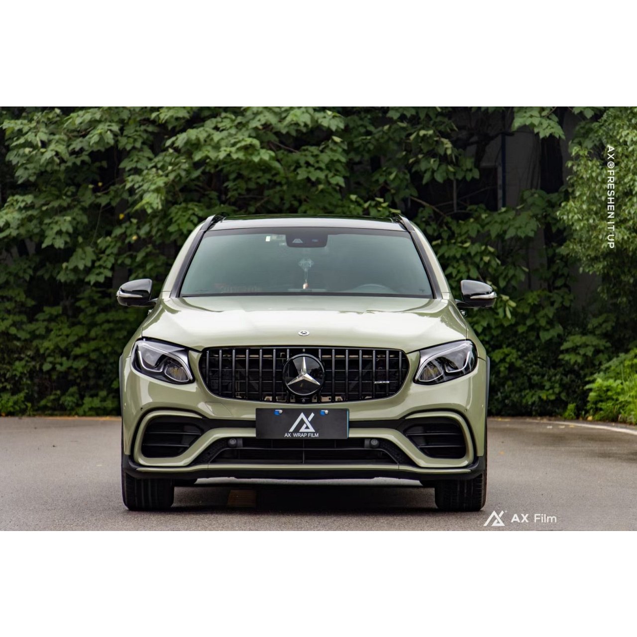 AX WRAP FILM ULTRA GLOSS KHAKI GREEN - XANH KHAKI SIÊU BÓNG - Hình 3
