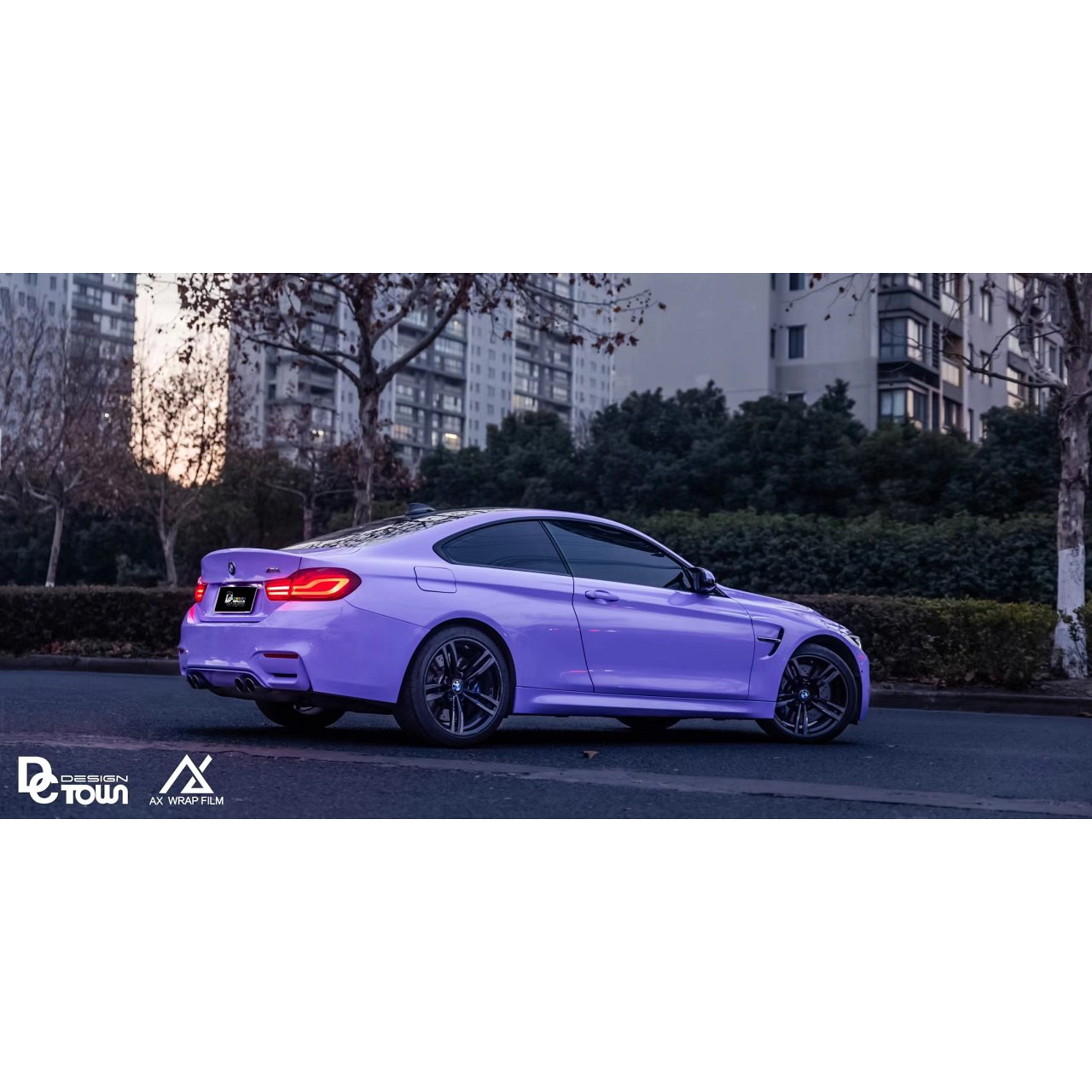 AX WRAP FILM ULTRA GLOSS LAVENDER - LAVENDER SIÊU BÓNG - Hình 2