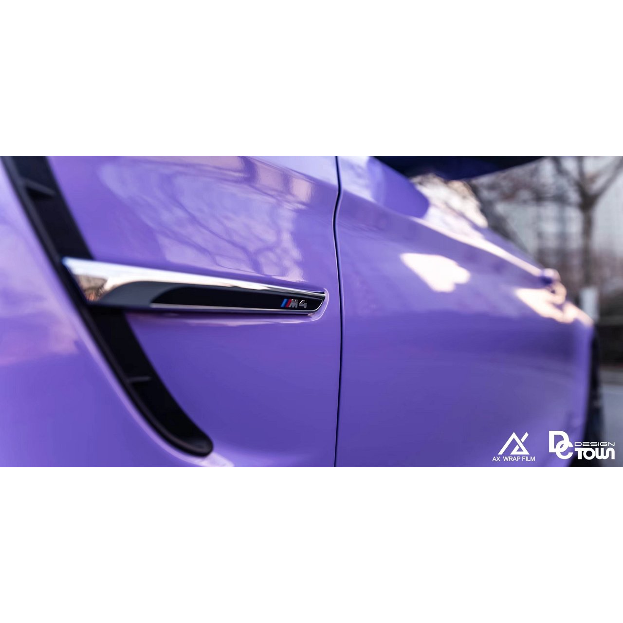 AX WRAP FILM ULTRA GLOSS LAVENDER - LAVENDER SIÊU BÓNG - Hình 5