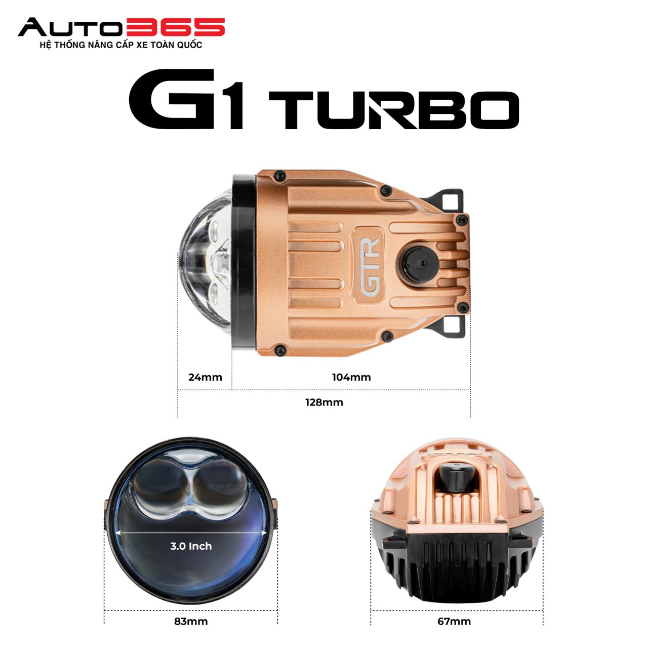 BI GẦM GTR G1 TURBO - Hình 7