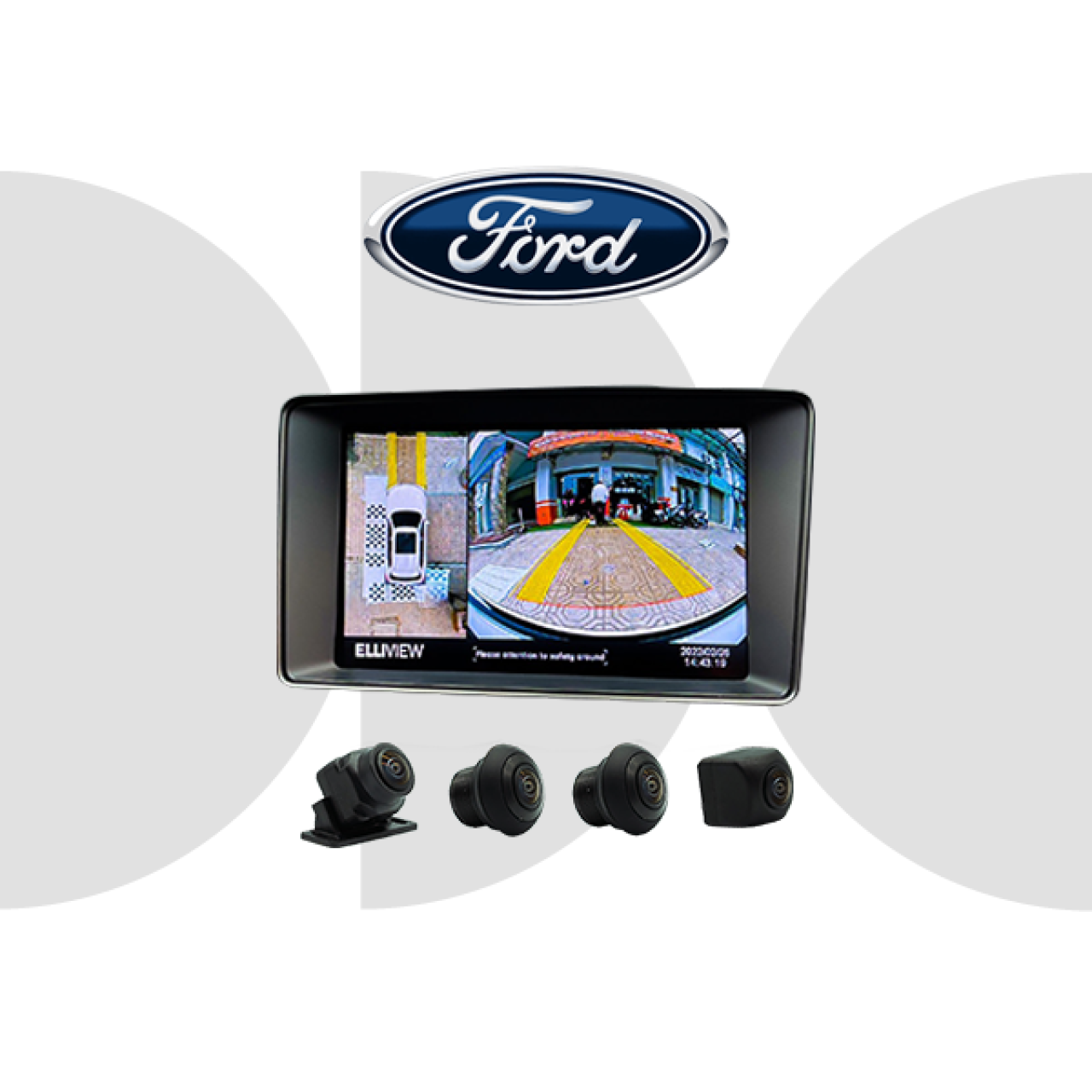 Camera 360 độ ICAR Elliview V5F cho xe Ford - Hình 1