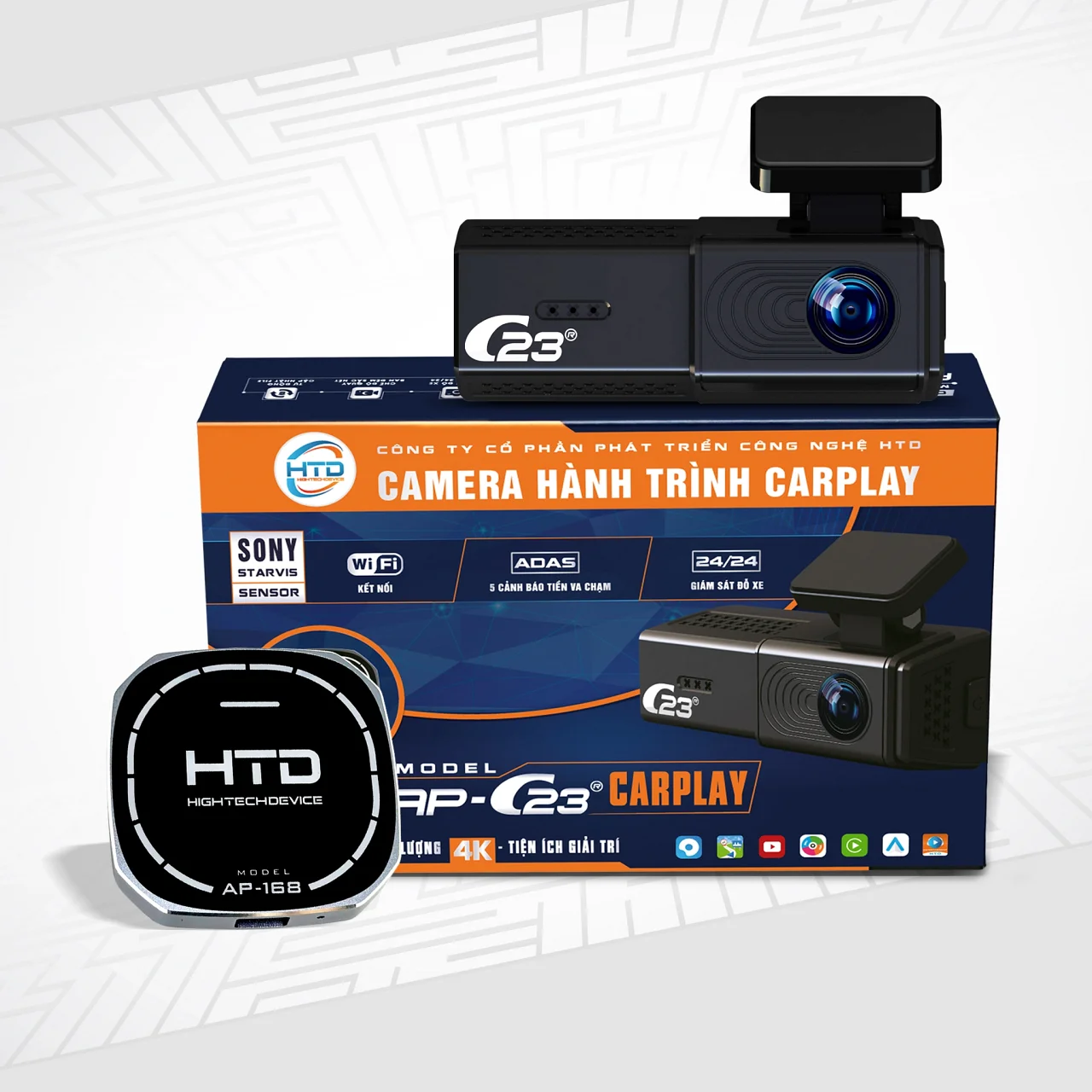 CAMERA HÀNH TRÌNH HTD C23 - Hình 1