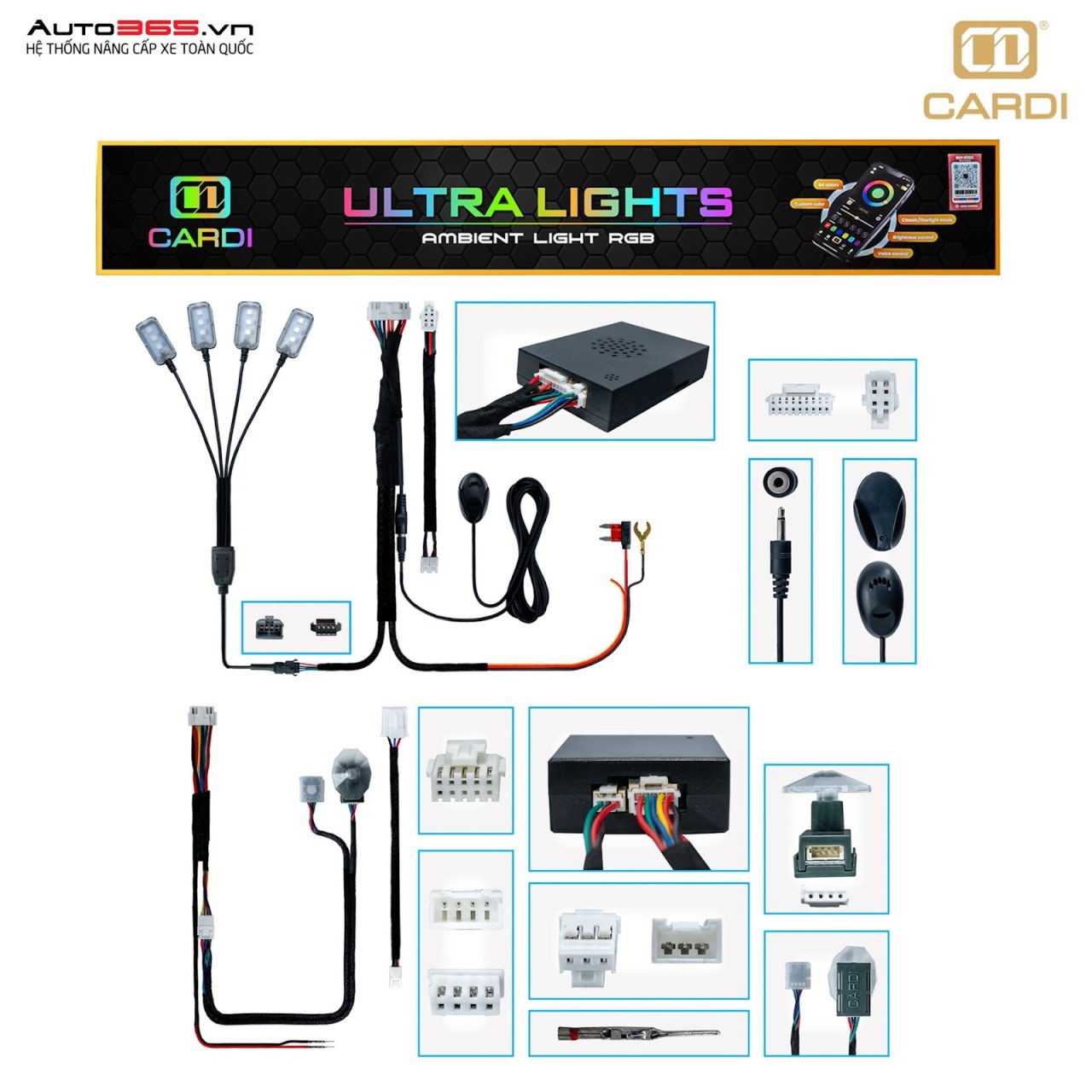 LED VIỀN NỘI THẤT CARDI ULTRA PRO - Hình 3