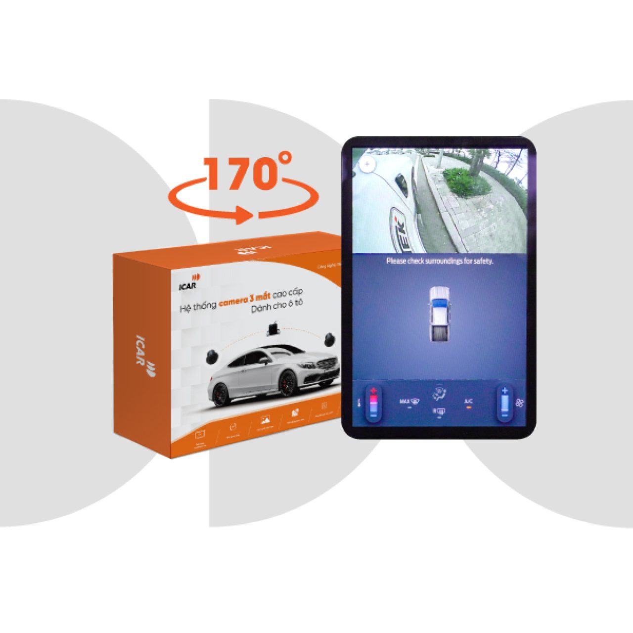 CAMERA 3 MẮT ELLIVIEW Y5 BASIC 170 ĐỘ - Hình 1