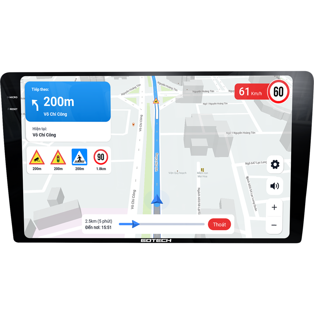 MÀN HÌNH Ô TÔ THÔNG MINH GOTECH GT2K PRO 360 - Hình 3