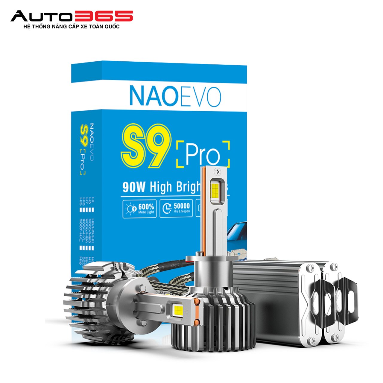 BÓNG LED NAOEVO S9 PRO - Hình 2