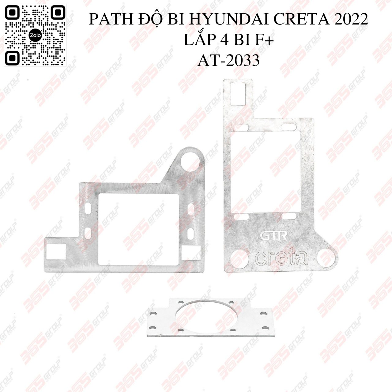 PATH ĐỘ BI HYUNDAI CRETA 2022 - LẮP 4 BI F+ - AT-2033 - Hình 1