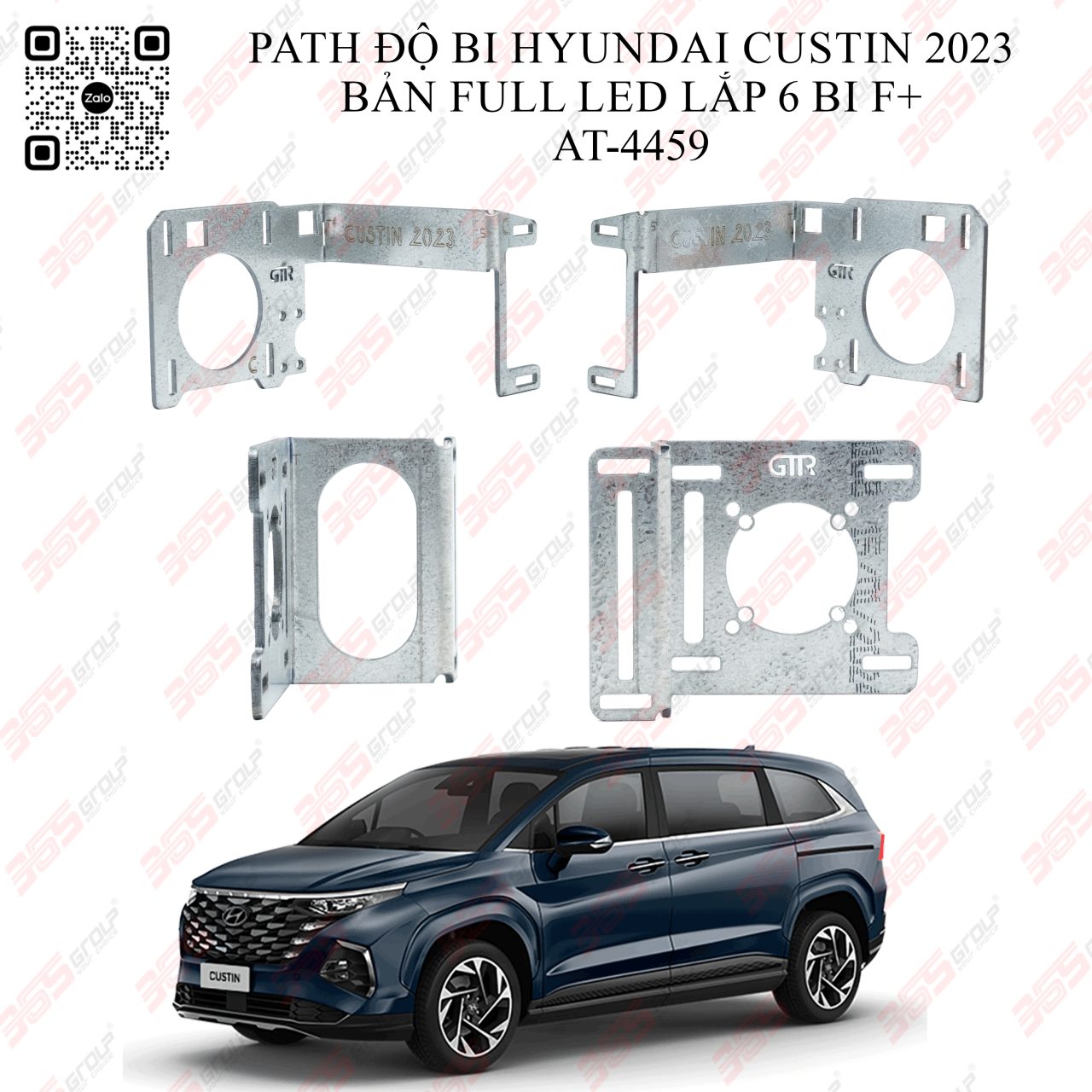 PATH ĐỘ BI HYUNDAI CUSTIN 2023 BẢN FULL LED LẮP 6 BI F+ - AT-4459 - Hình 1