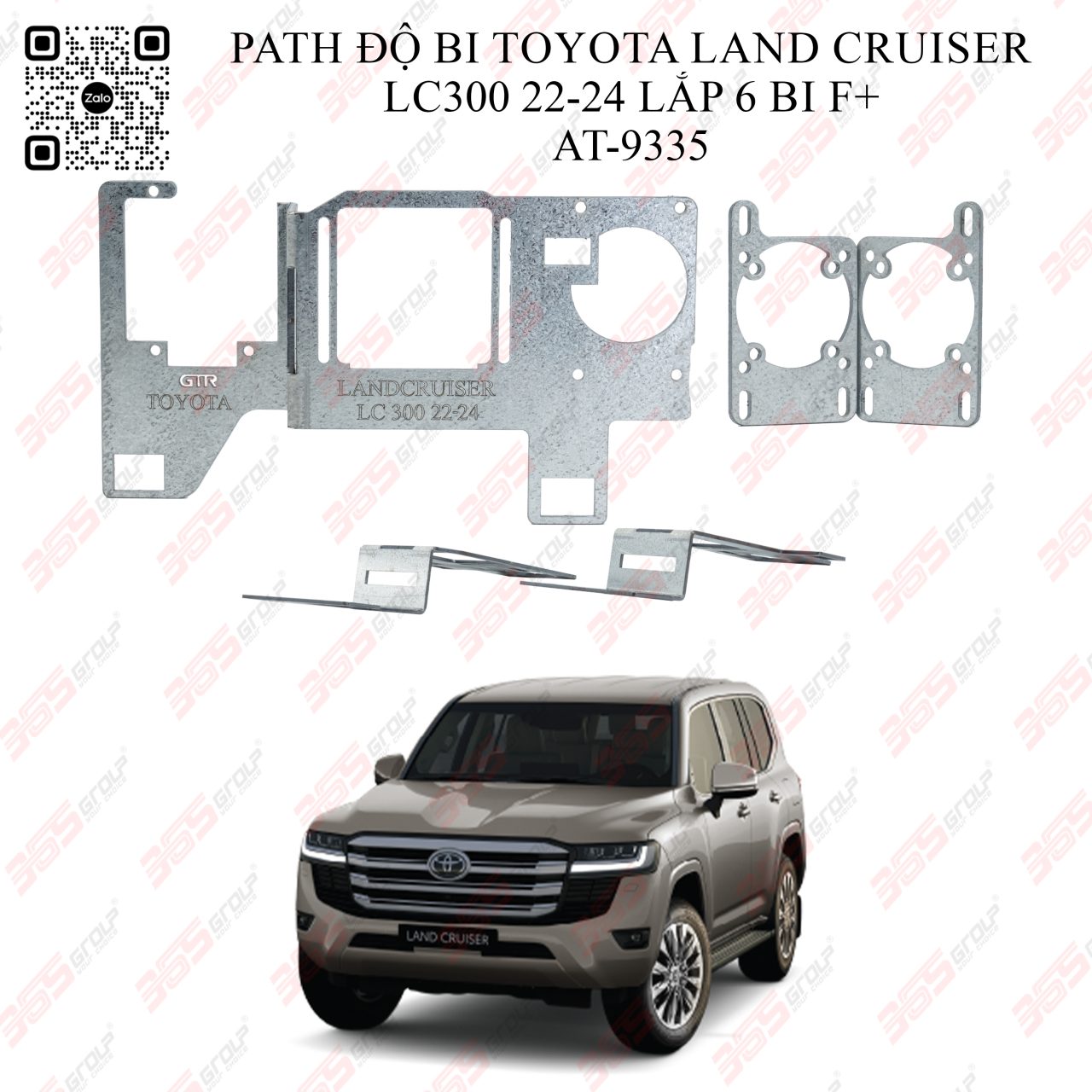 AT-9335 PATH ĐỘ BI TOYOTA LAND CRUISER LC300 22-24 LẮP 6 BI F+ - Hình 1