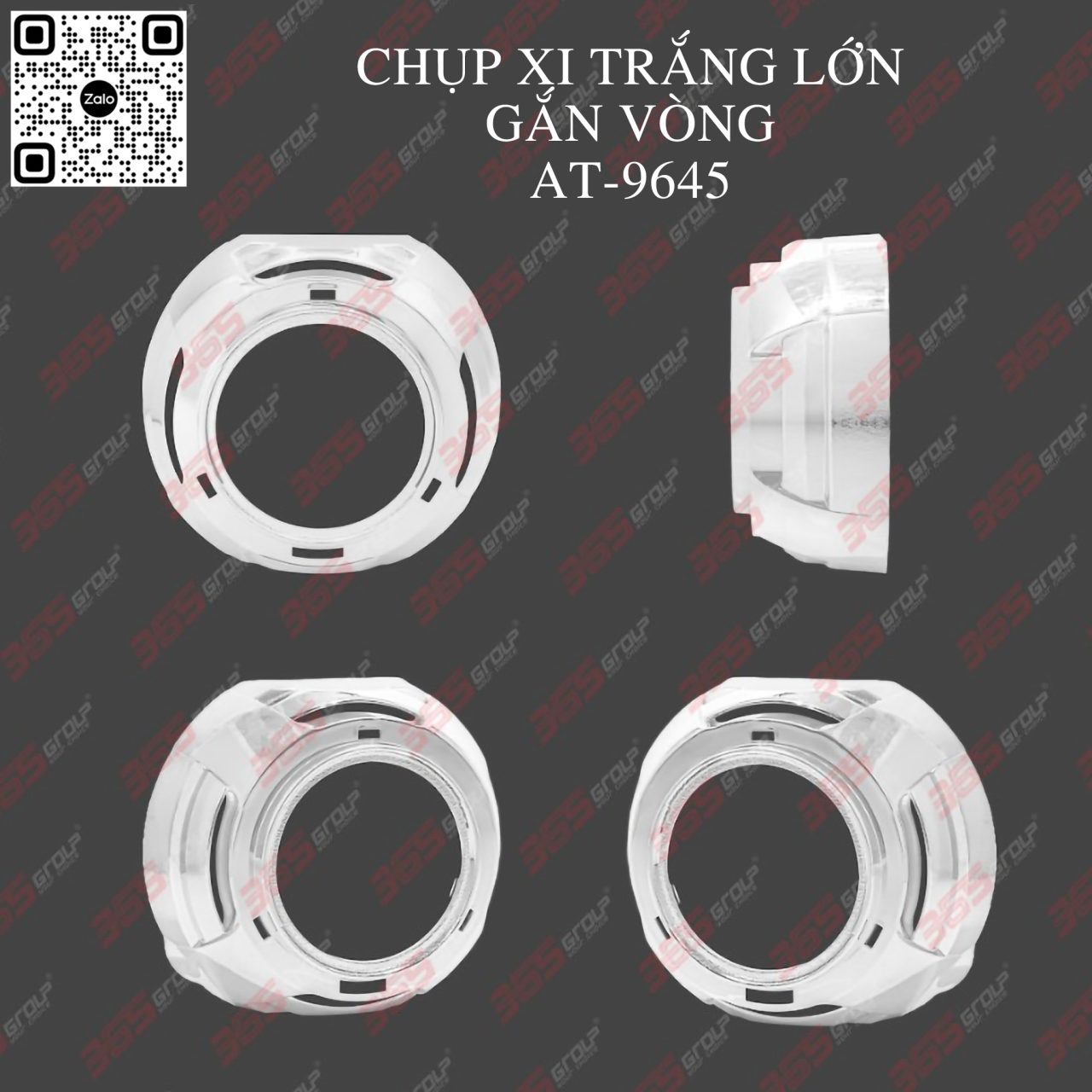 CHỤP XI TRẮNG LỚN GẮN VÒNG AT-9645 - Hình 1