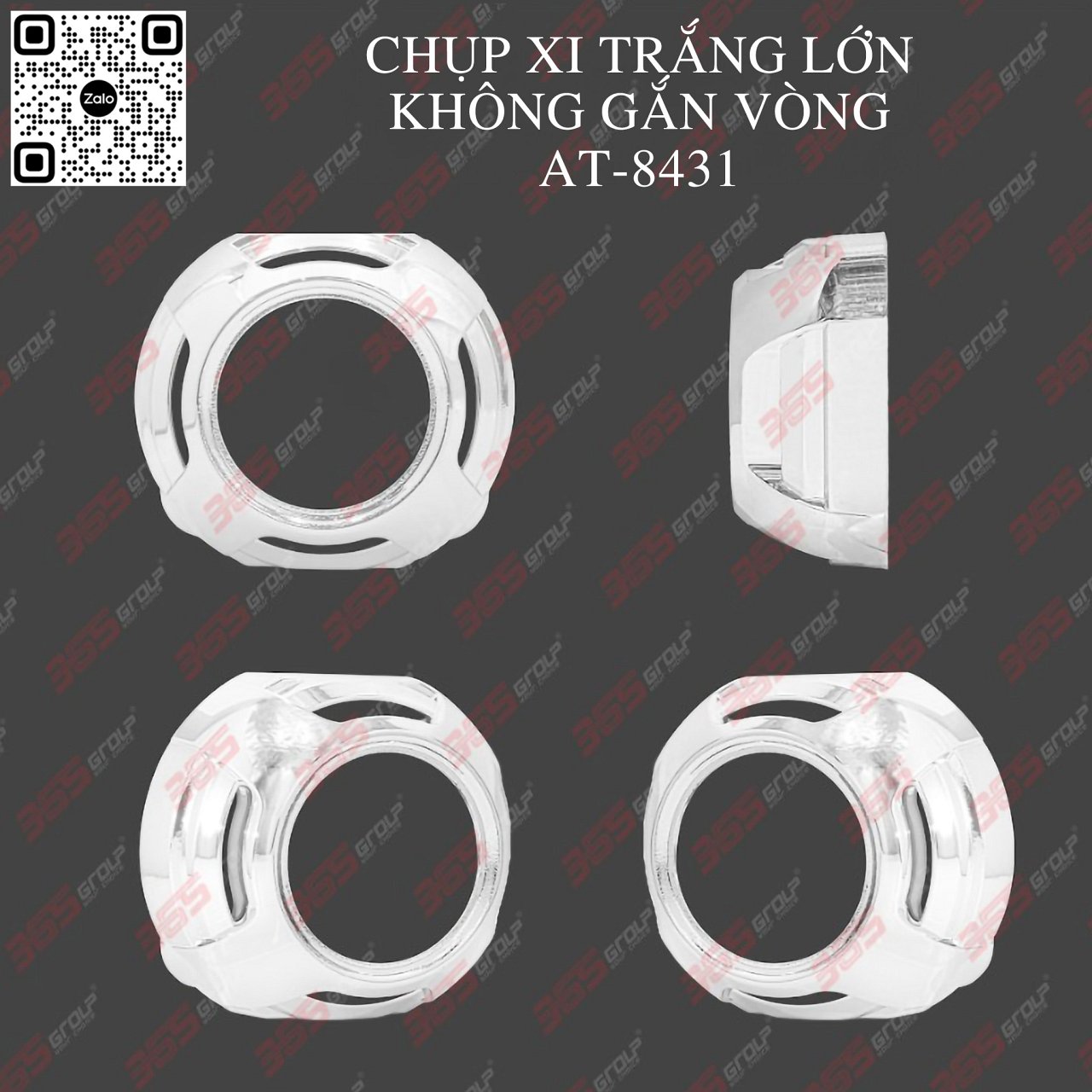 CHỤP XI TRẮNG LỚN KHÔNG VÒNG AT-8431 - Hình 1