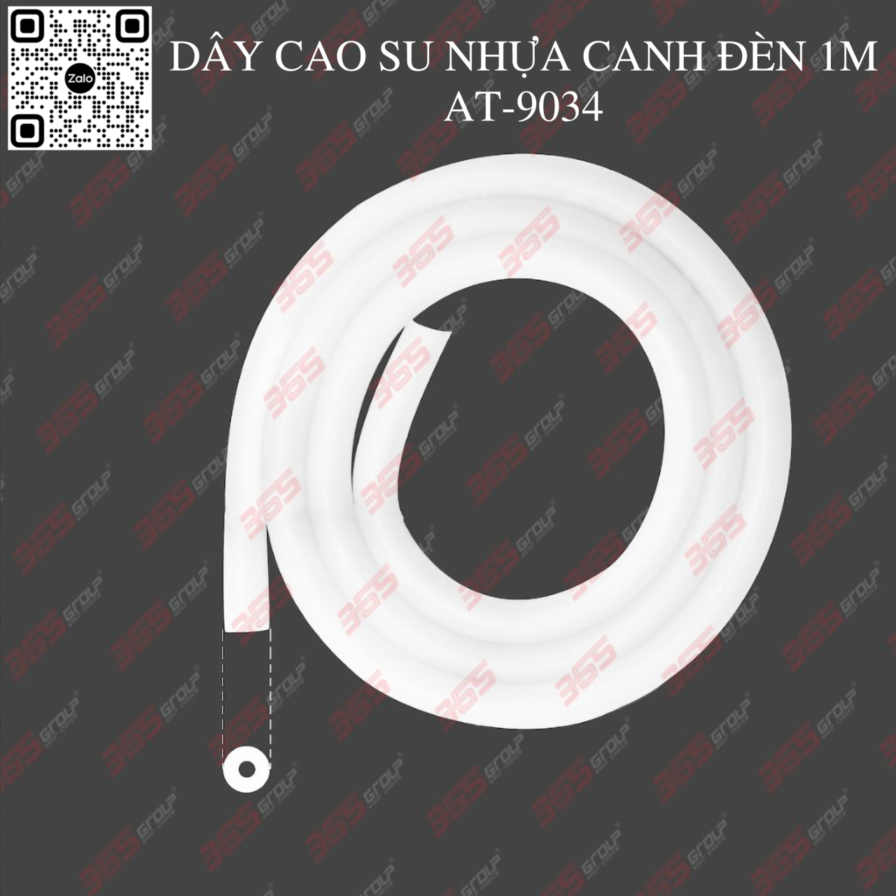 DÂY CAO SU NHỰA CANH ĐÈN (1 MÉT) AT-9034 - Hình 1