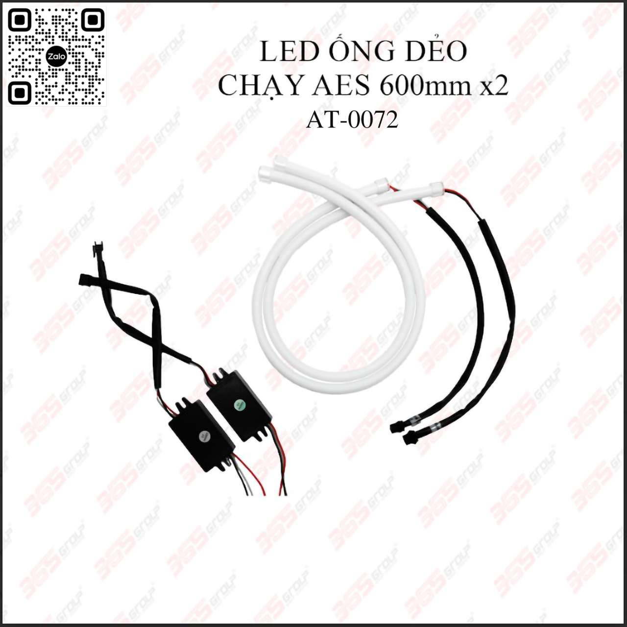 LED ỐNG DẺO CHẠY AES 600MM 3 DÂY AT-0072 - Hình 1