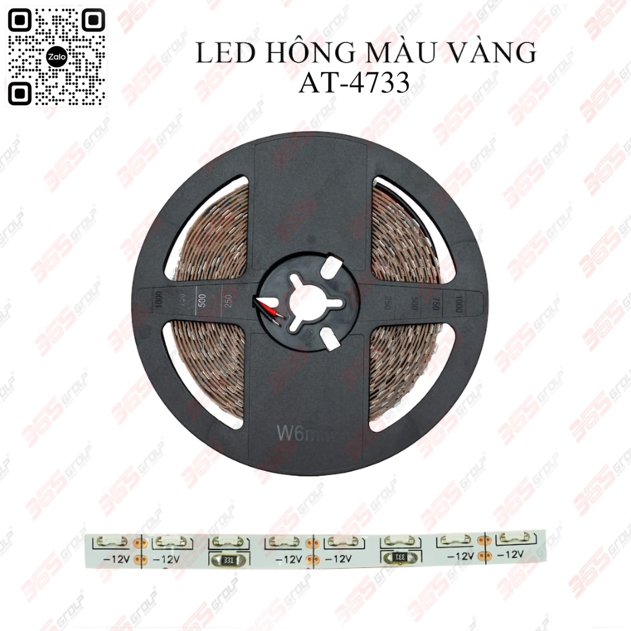 LED HÔNG MÀU VÀNG AT-4733 - Hình 1