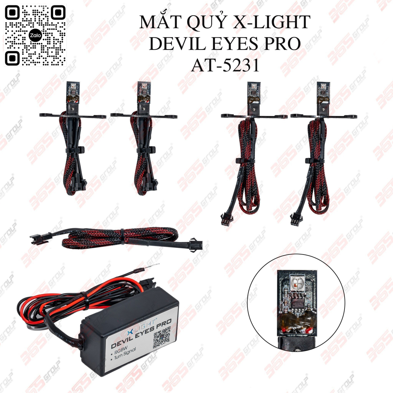 MẮT QUỶ X-LIGHT DEVIL EYES PRO AT-5231 - Hình 1