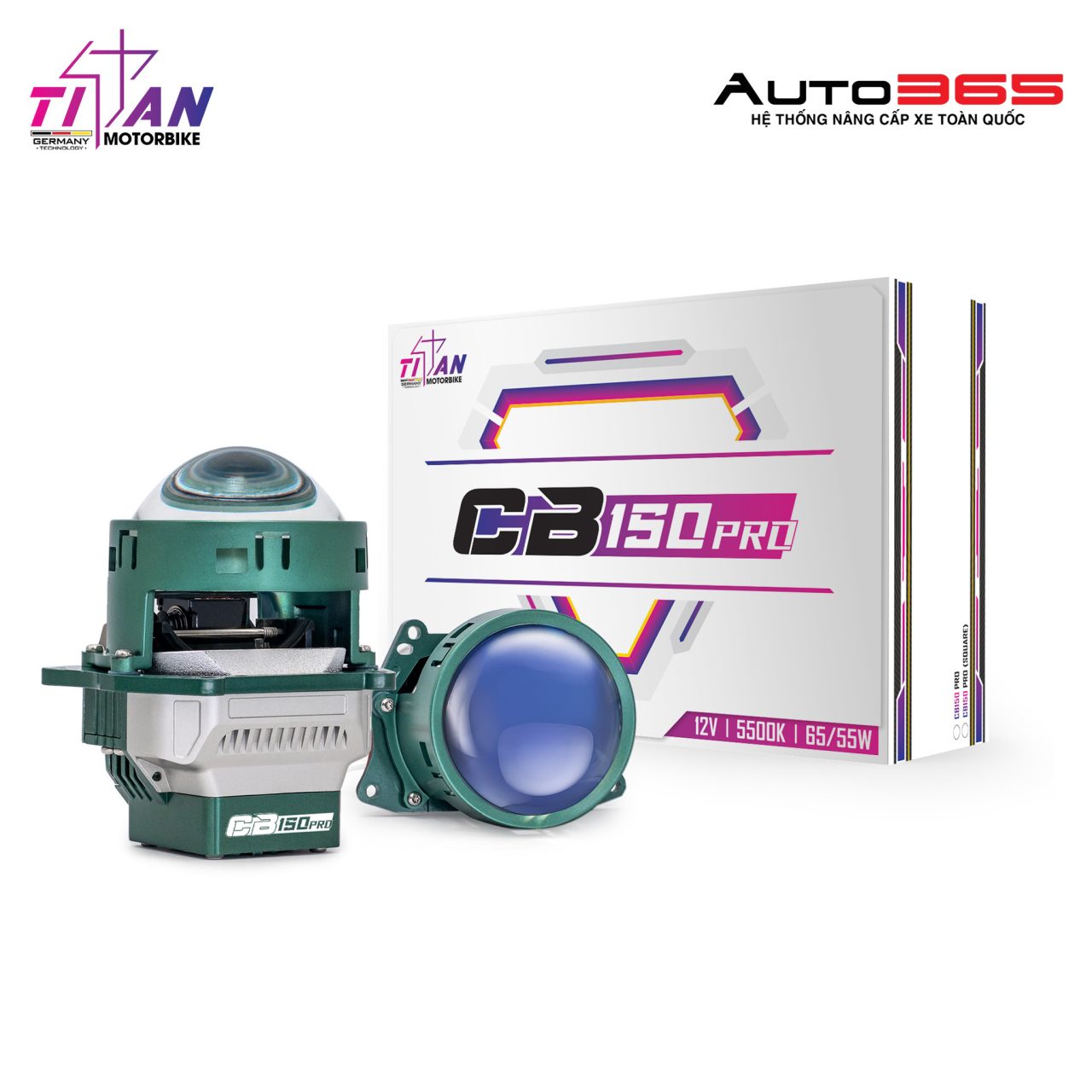 BI LED TITAN MOTO CB150 PRO - Hình 3