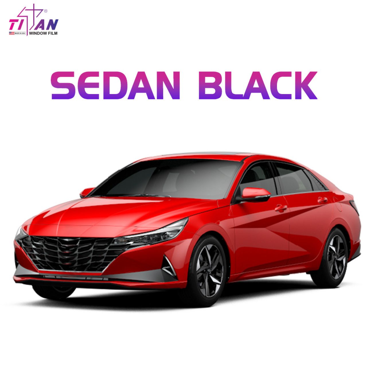 PHIM CÁCH NHIỆT TITAN GÓI BLACK SEDAN - Hình 1