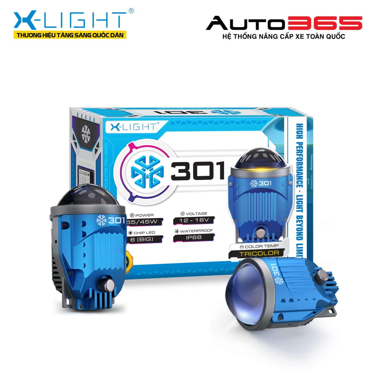 ĐÈN BI GẦM X-LIGHT 301 V2 - Hình 6