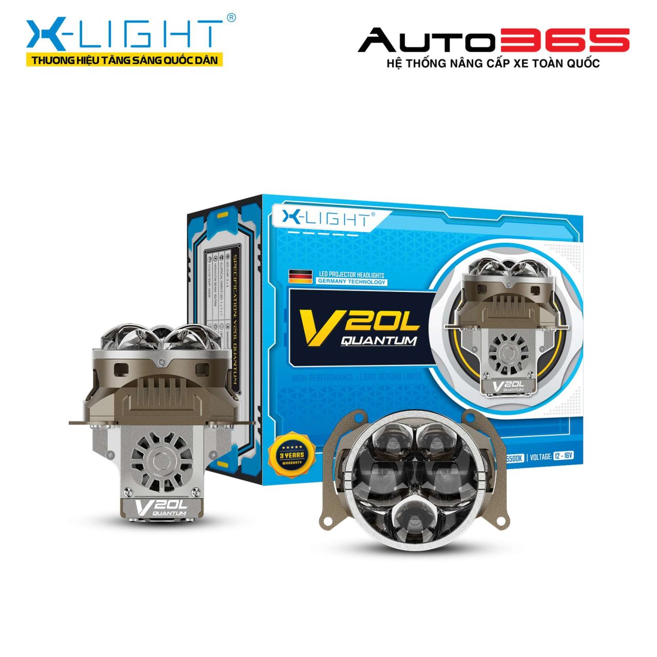 Bi LED X-Light V20L Quantum - Hình 2