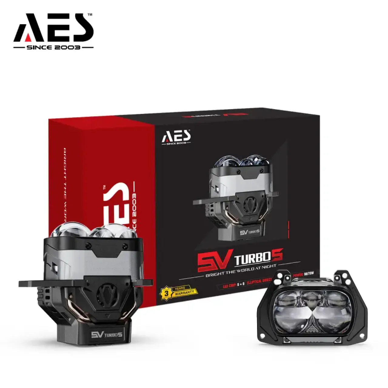 Bi LED AES SV Turbo S 2026 - Hình 6