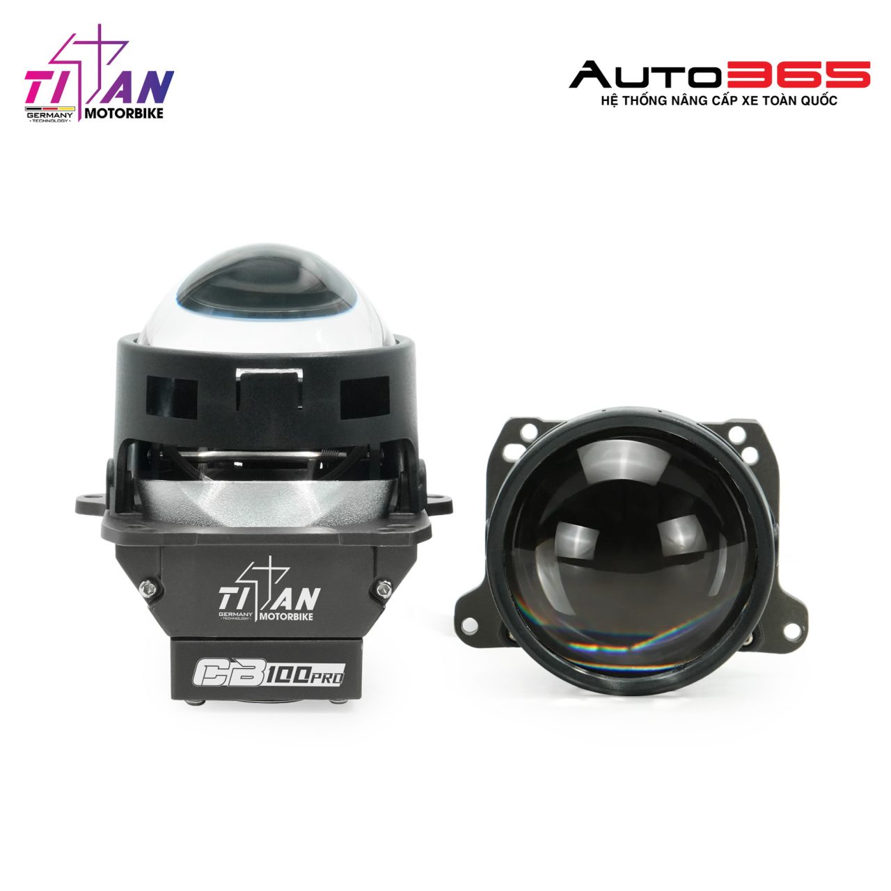 BI LED TITAN MOTO CB100 PRO - Hình 4