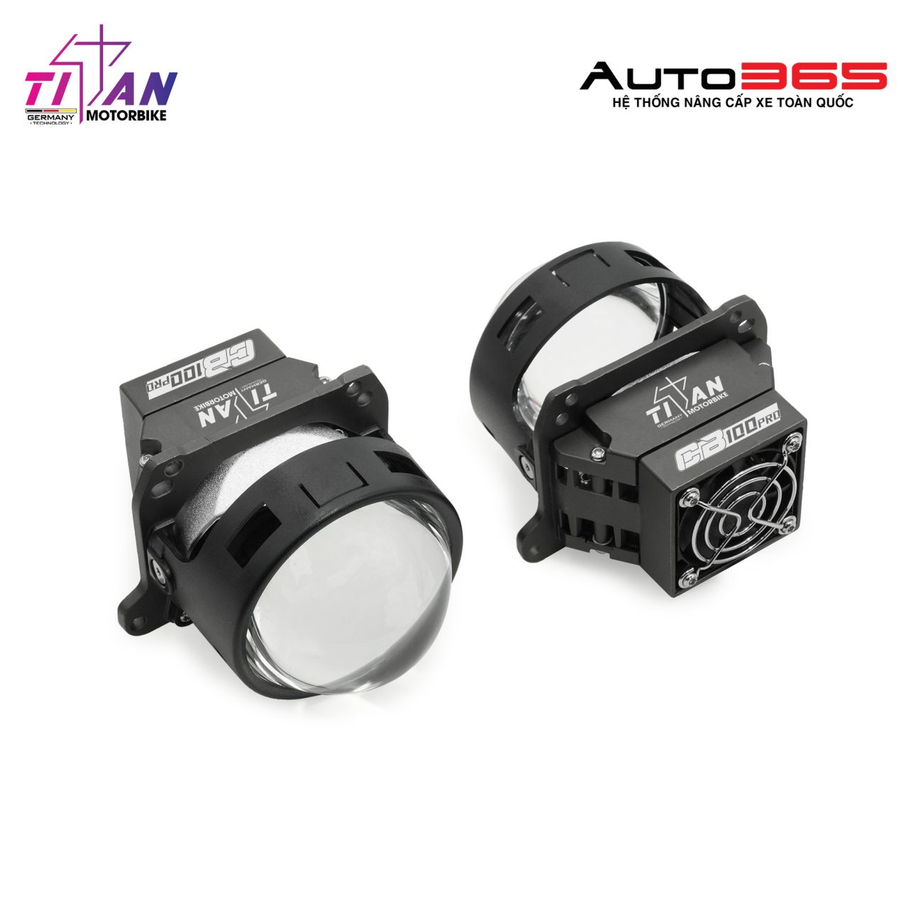 BI LED TITAN MOTO CB100 PRO - Hình 5