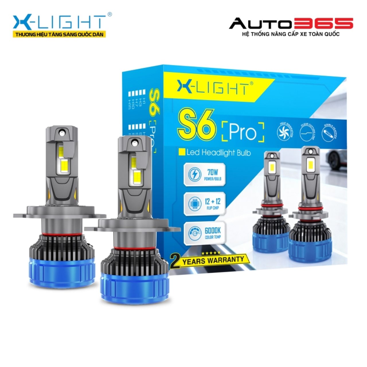 BÓNG LED X-LIGHT S6 PRO V2 - Hình 1