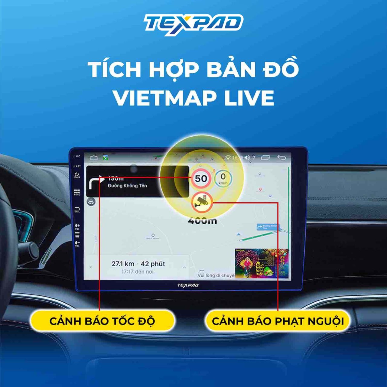 Màn hình ô tô TexPad TX24 - Hình 4