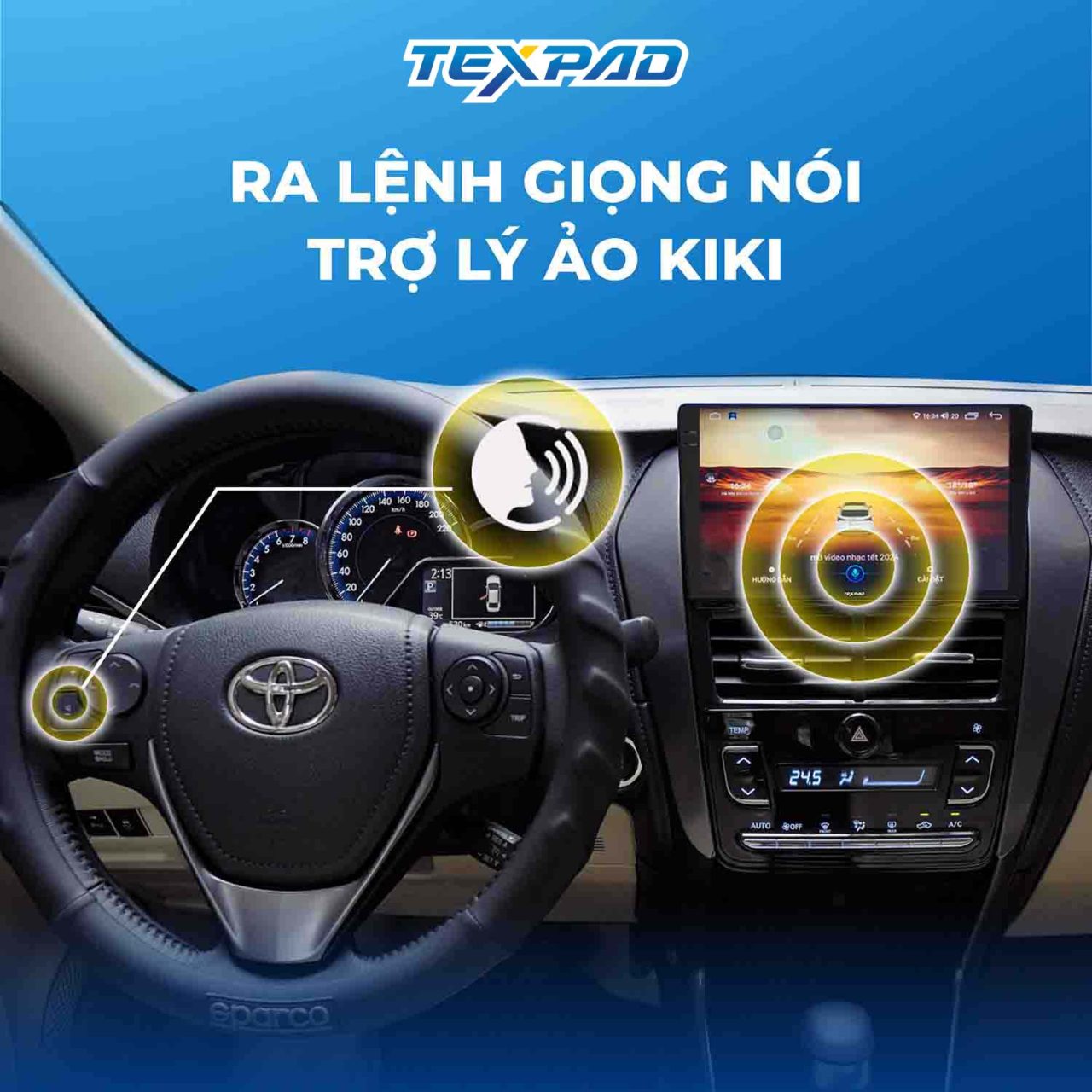 Màn hình ô tô TexPad TX24 Ultra 2K - Hình 2