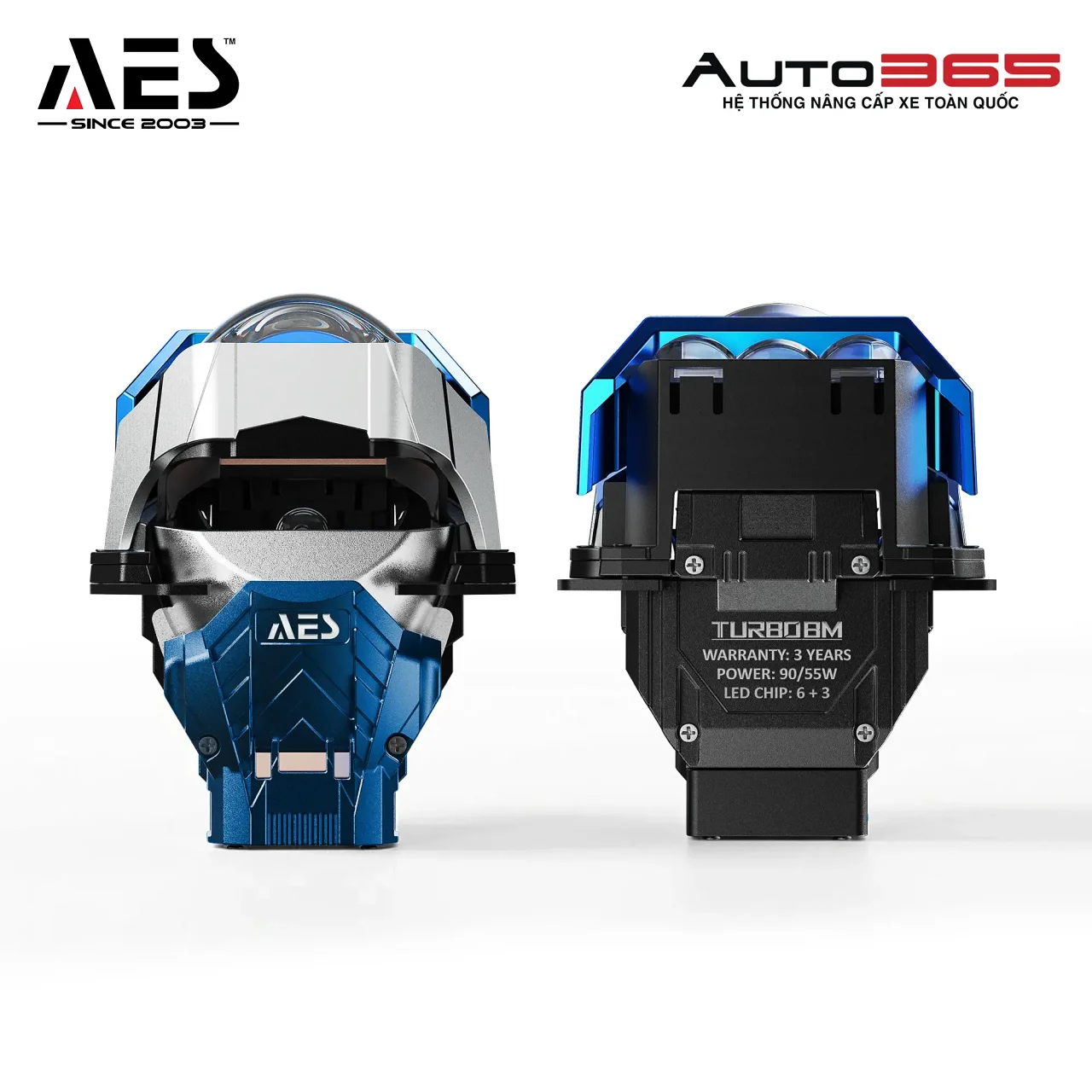 Bi LED AES Turbo BM - Hình 4