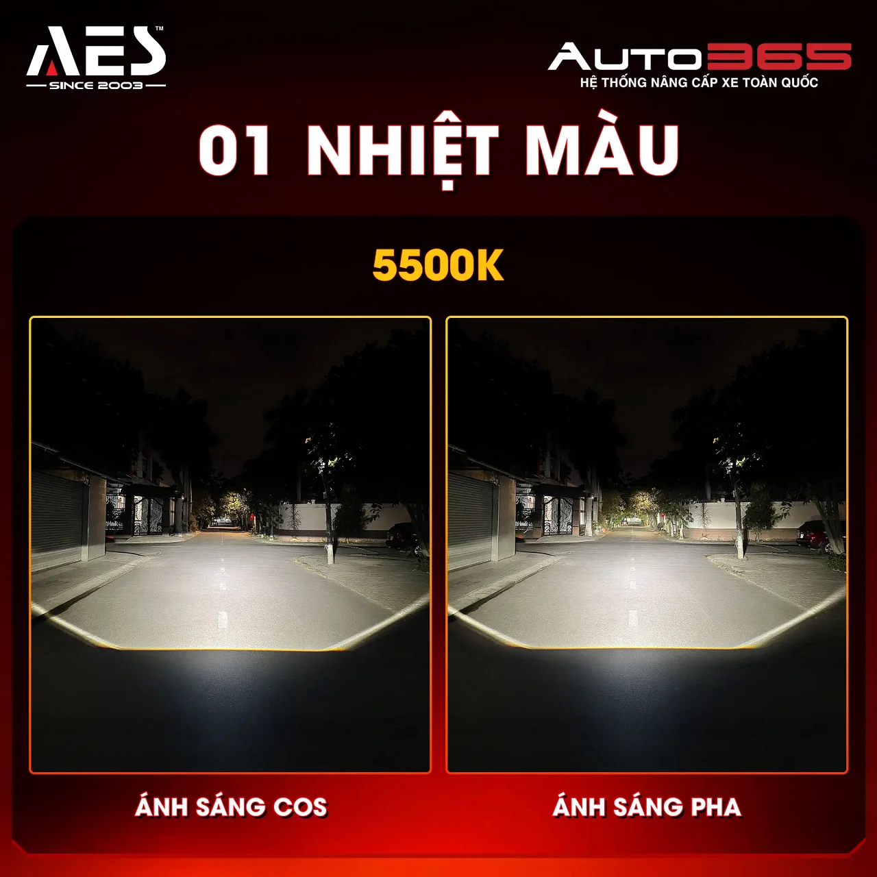 Bi LED AES Turbo BM - Hình 8