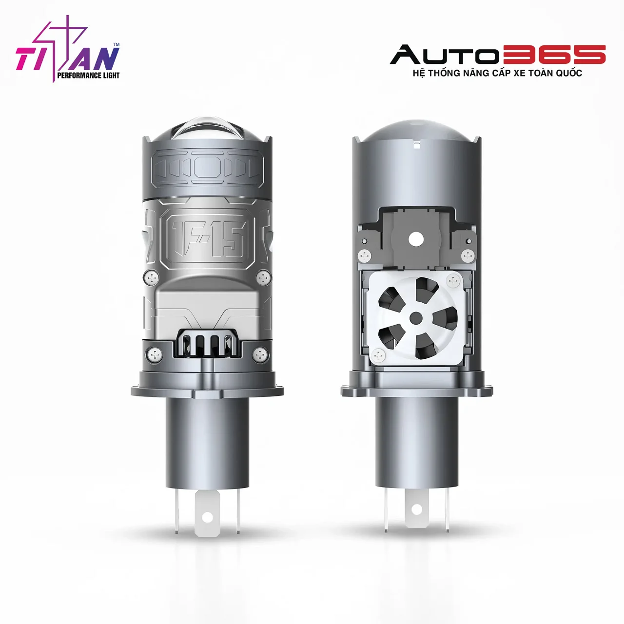 Bi LED Mini Titan Moto F-15 V2 - Hình 3