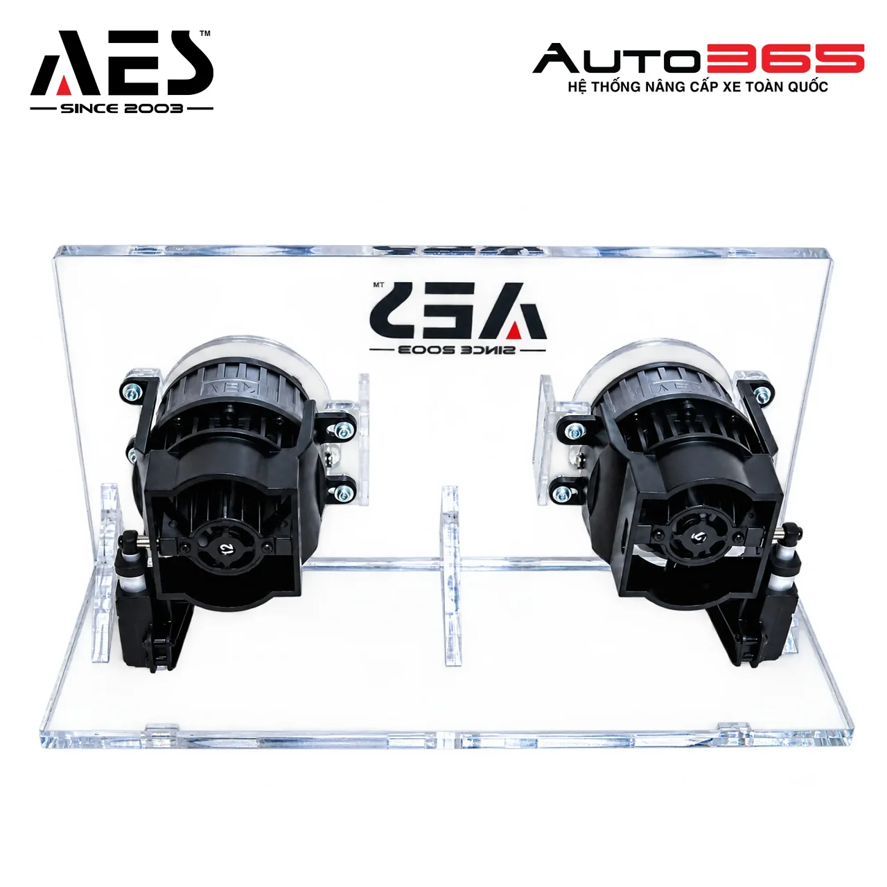 Bộ Tăng Chỉnh Cao Thấp Đèn Gầm AES - Hình 7