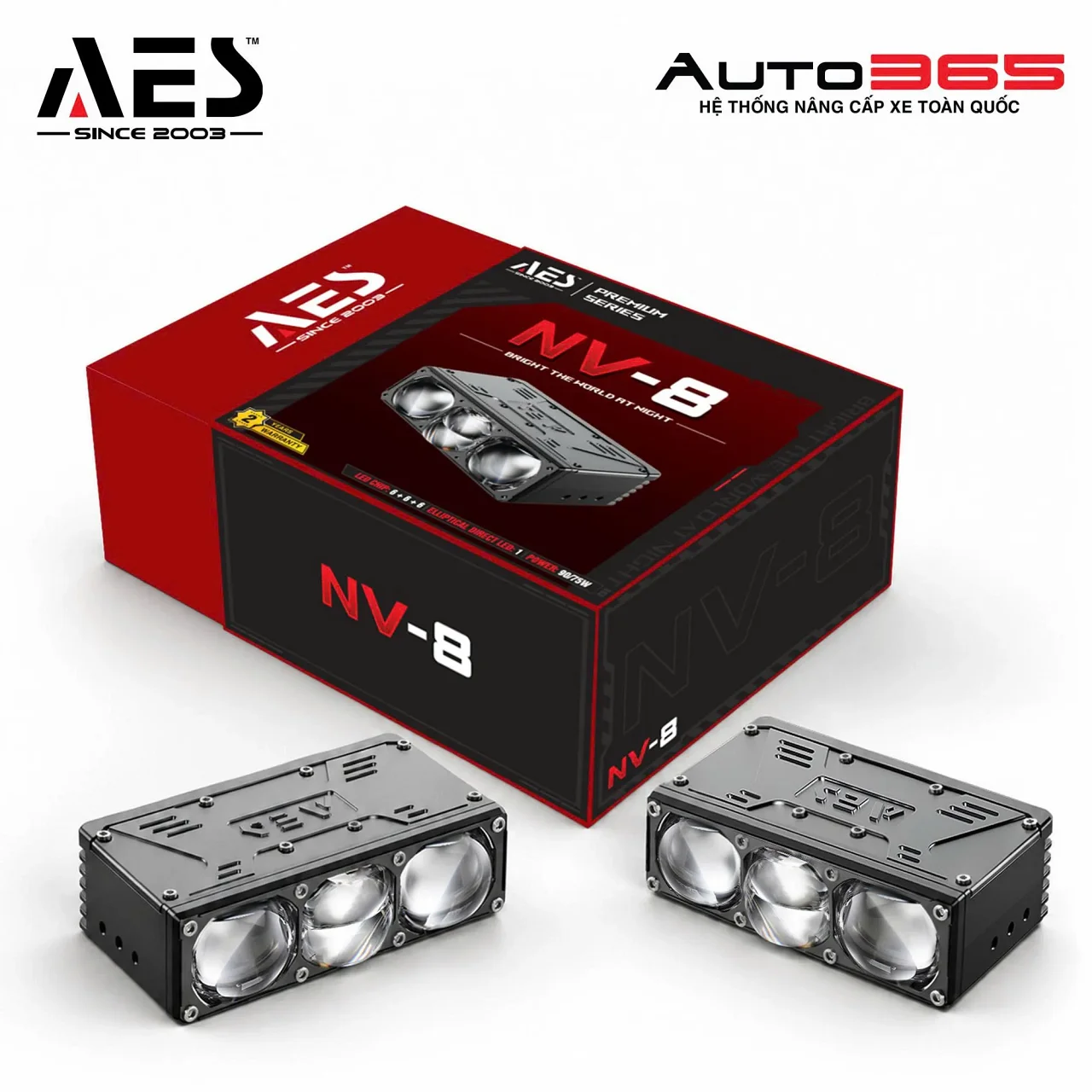 Đèn gầm dạng rời AES NV-8 - Hình 2