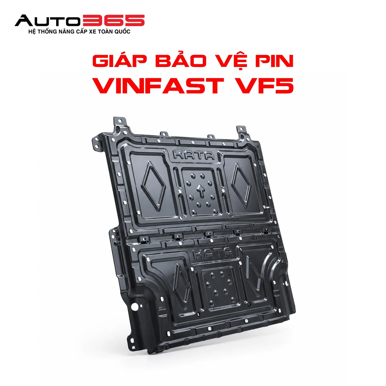 Tấm Giáp Bảo Vệ Pin VF5 KATA Nguyên Khối Không Mối Hàn - Hình 1