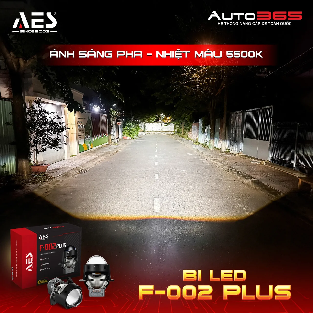 Bi LED AES F-002 Plus - Hình 10