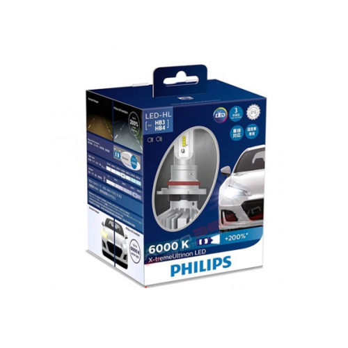 LED PHILIPS HB3 - HB4 NHIỆT MÀU 6000K