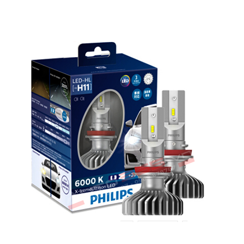 LED PHILIPS H11 NHIỆT MÀU 6000K