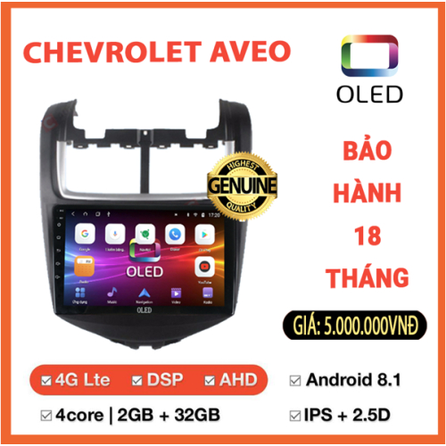 Màn hình Oled Chevrolet Aveo