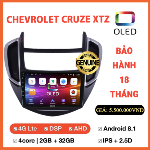 Màn hình Oled Chevrolet Cruze XTZ