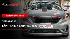 Kia Carnival 2022 lắp camera hành trình 70mai A210