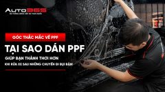 Tại sao dán PPF giúp bạn thảnh thơi hơn khi rửa xe sau những chuyến đi bụi bặm?