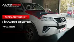 Toyota Fortuner 2019 lắp camera hành trình 70mai A800SE